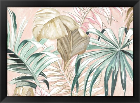 Framed Pastel Forest Print