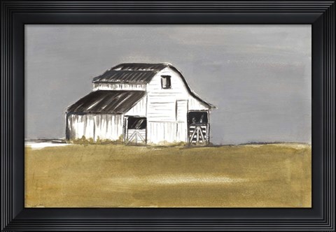 Framed Natural Barn Print