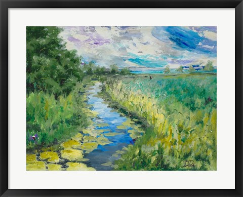 Framed Summer Fields Print