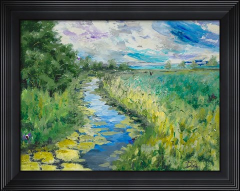 Framed Summer Fields Print