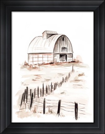 Framed My Farm Print