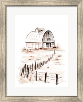 Framed My Farm Print
