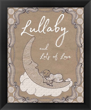 Framed Sweet Lullaby I Print