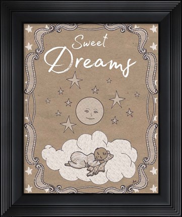 Framed Sweet Lullaby II Print