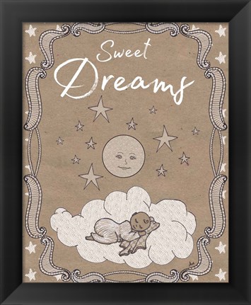 Framed Sweet Lullaby II Print