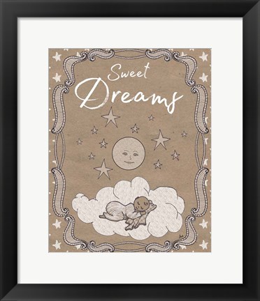 Framed Sweet Lullaby II Print