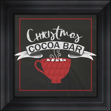 Framed Cocoa Bar Print