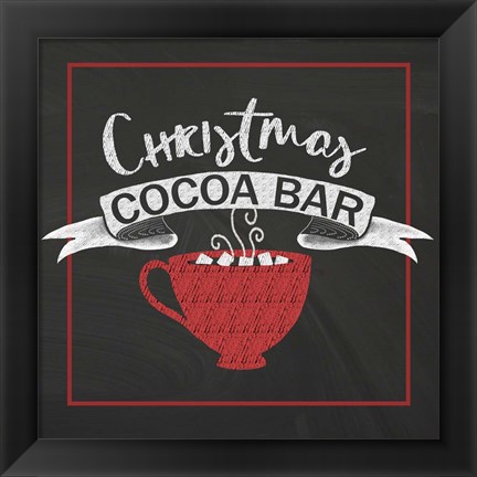 Framed Cocoa Bar Print