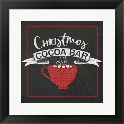 Framed Cocoa Bar Print