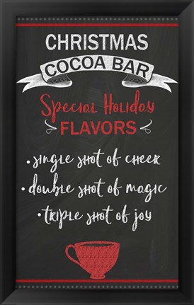 Framed Holiday Flavors Print