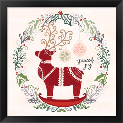 Framed Hygge Christmas II Print