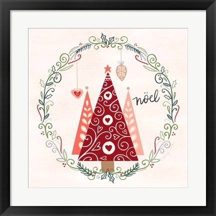 Framed Hygge Christmas III Print