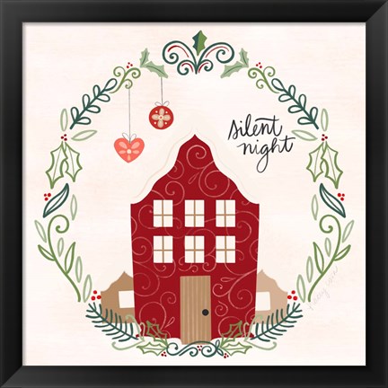 Framed Hygge Christmas IV Print