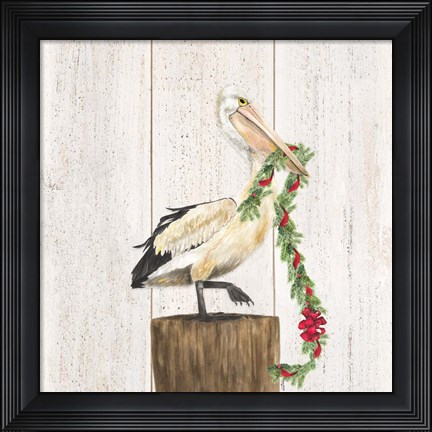 Framed Christmas on the Coast II Print