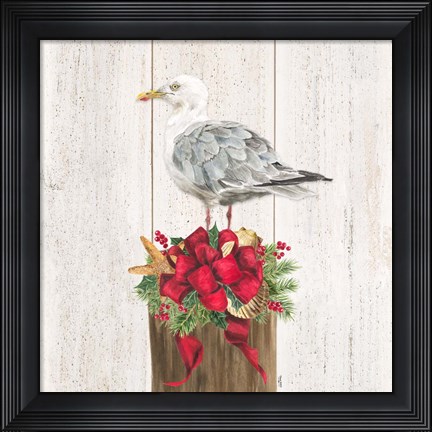 Framed Christmas on the Coast IV Print