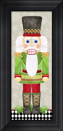 Framed Nutcracker Christmas I Print