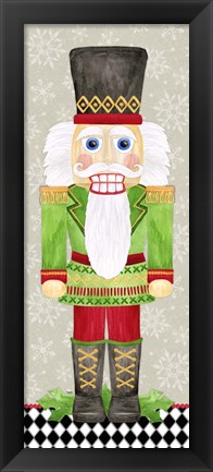 Framed Nutcracker Christmas I Print