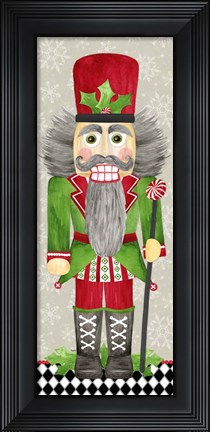Framed Nutcracker Christmas II Print