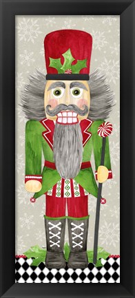 Framed Nutcracker Christmas II Print