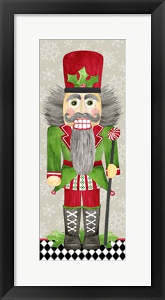 Framed Nutcracker Christmas II Print