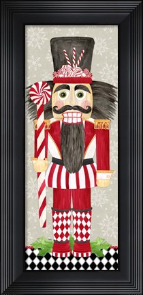 Framed Nutcracker Christmas III Print