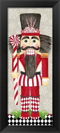 Framed Nutcracker Christmas III Print