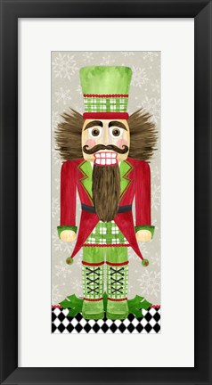 Framed Nutcracker Christmas IV Print