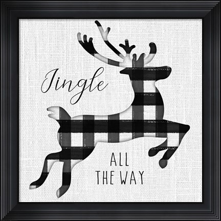 Framed Winter Wonder I Print