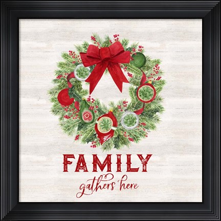 Framed Season of Giving V Print