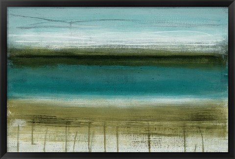 Framed Shoreline Horizons Print