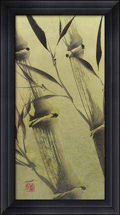 Framed Bamboo's Peace Print