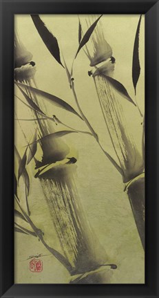 Framed Bamboo&#39;s Peace Print