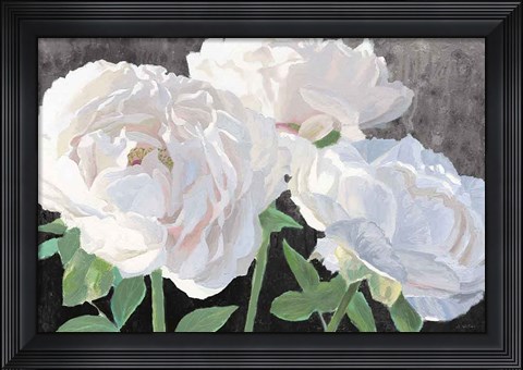 Framed Essence of June I Black Print
