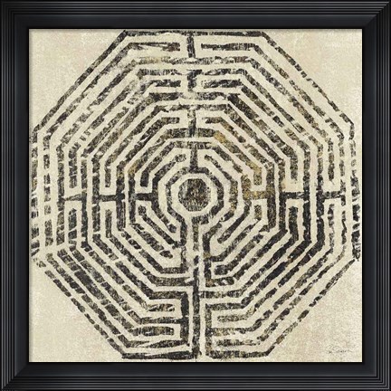Framed Labyrinth Print