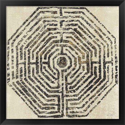 Framed Labyrinth Print
