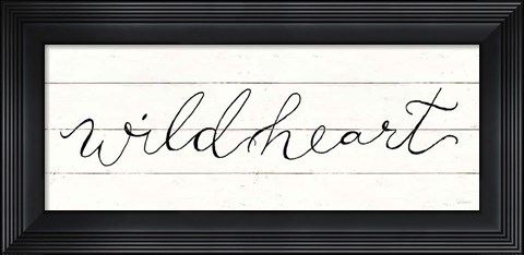 Framed Wild Heart Print