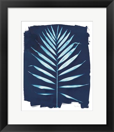 Framed Nature By The Lake - Frond IV Print