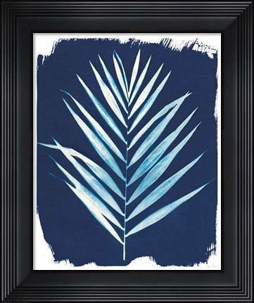Framed Nature By The Lake - Frond III Print