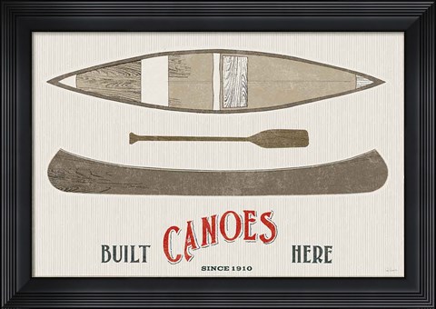 Framed Cabin Life VII Print