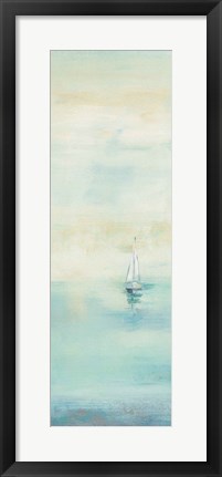 Framed Early Morning Sea I Print