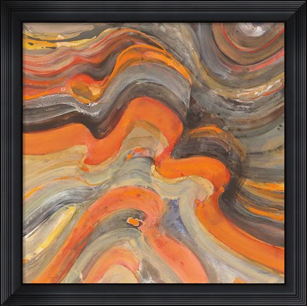 Framed Floating Lava Print