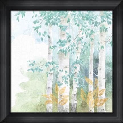 Framed Natures Leaves III Print