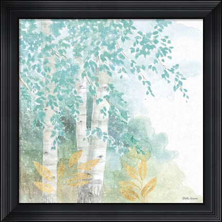 Framed Natures Leaves II Print