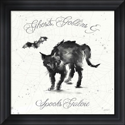 Framed Phantoms of the Night IX Print