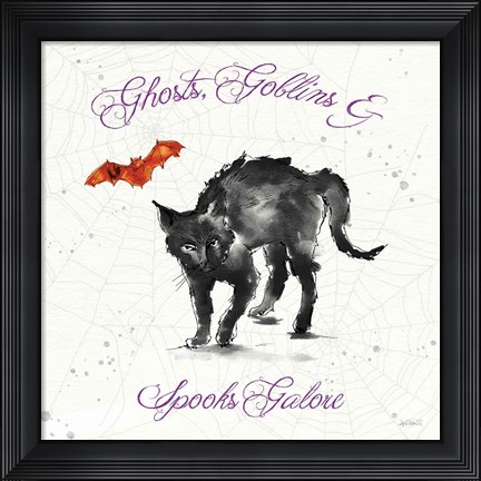 Framed Phantoms of the Night IX Color Print