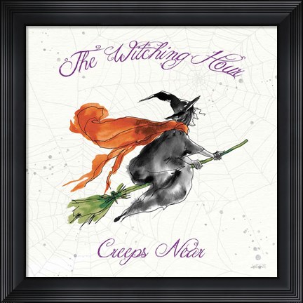 Framed Phantoms of the Night IV Color Print