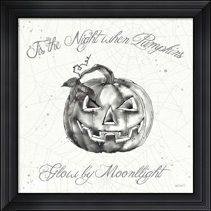 Framed Phantoms of the Night III Print