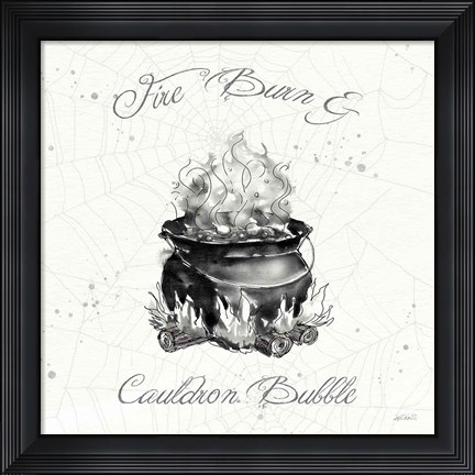 Framed Phantoms of the Night II Print