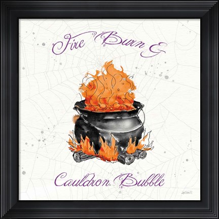 Framed Phantoms of the Night II Color Print