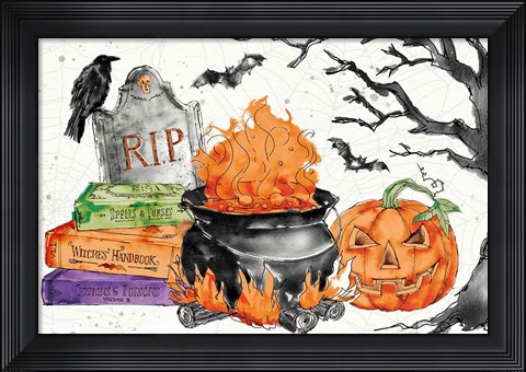 Framed Phantoms of the Night I Color Print